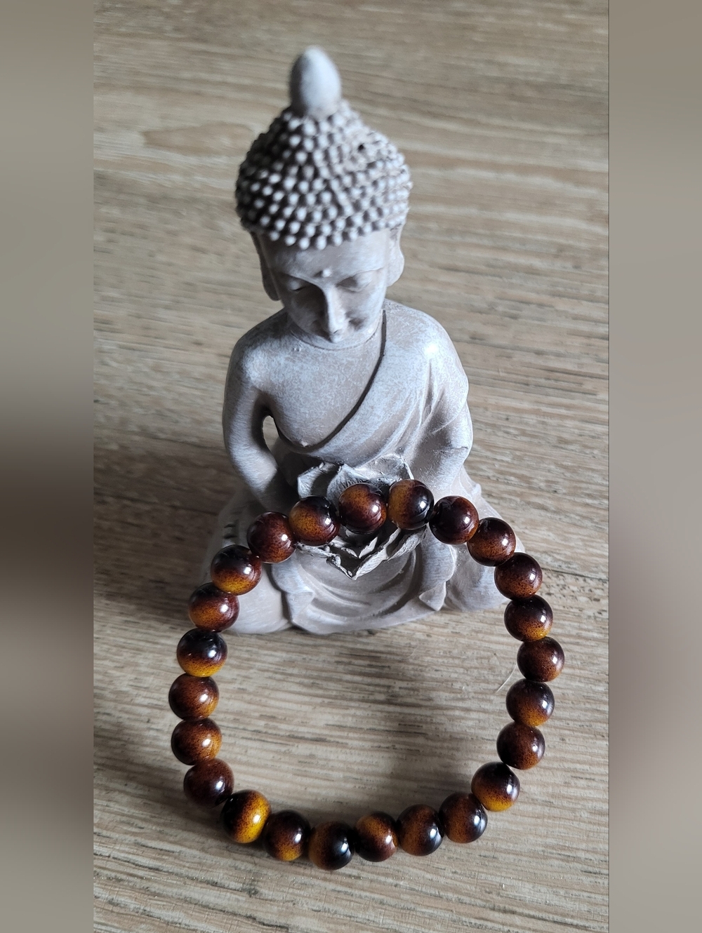 Tiger's Eye Beaded Bracelet